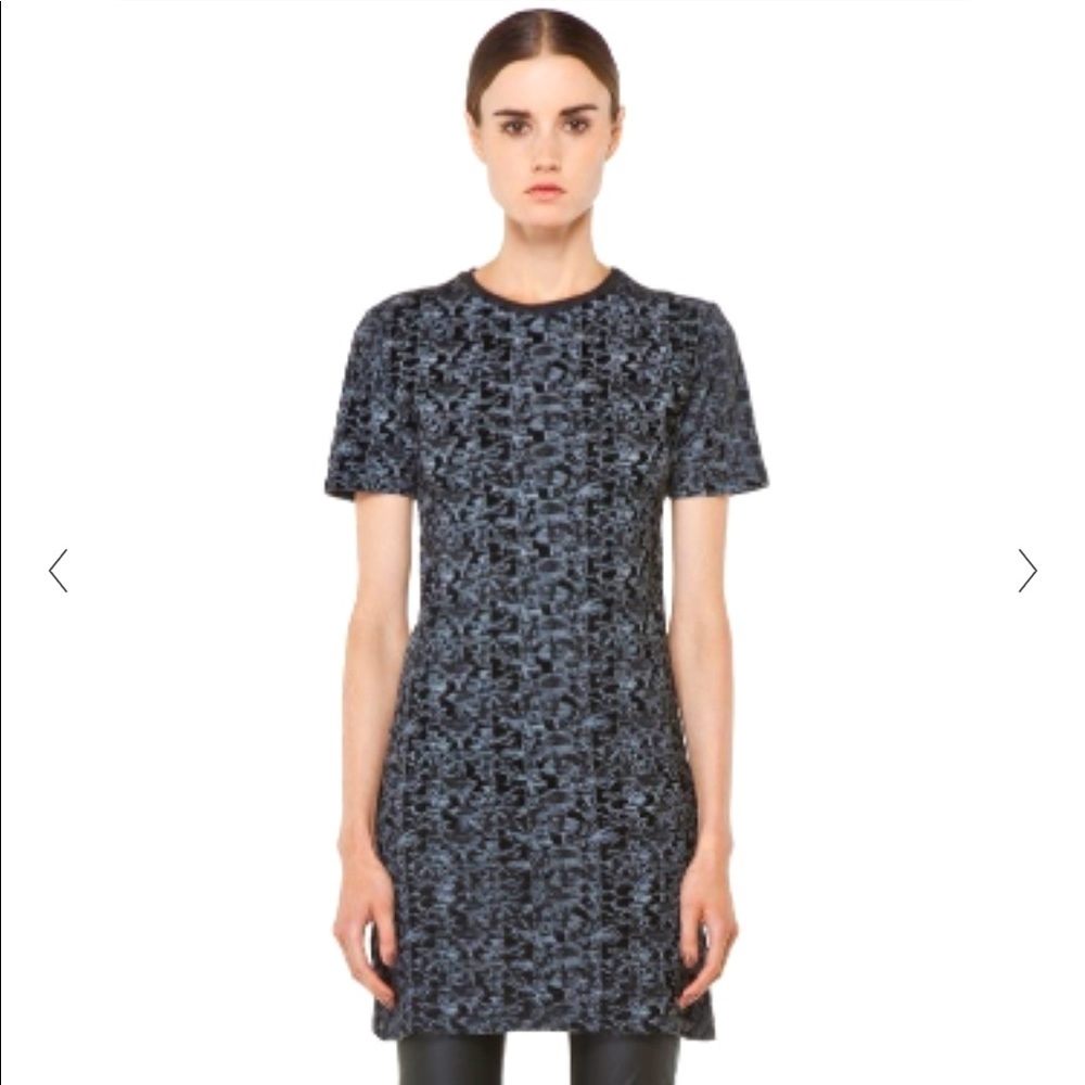 theysken’s theory Black Burnout T-shirt Dress